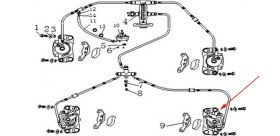 Bremssattel hinten 