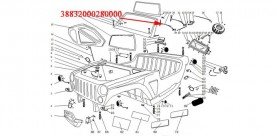 wiper blade arm  XYJK800 