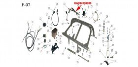 Kinroad 150cc SUB-WIRING HARNESS 