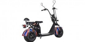 Citycoco matriculable Harley Scooter eléctrico EEC--brexit