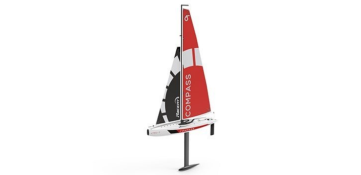 COMPASS RG-65 Sail Yacht Boat RTS Volantex V791-1