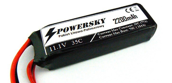 PowerSky LiPo 11.1V 2200mAh 3S 35C