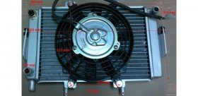 Radiateur XYST260  avec Ventilateur