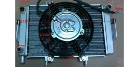 XYST260 Radiador con ventilador