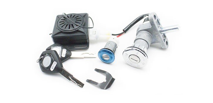 Ignition Cylinder Kit - Alarm - Trunk Cylinder Miku Max