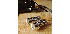 Vintage-Marine-Fernglas aus Aluminium
