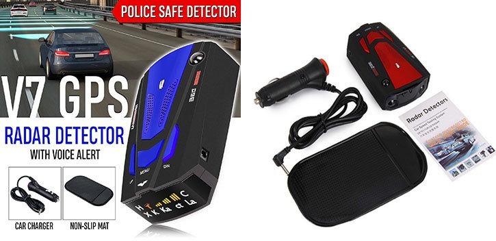 Detector de GPS para automóvil, detector de radar de 360 ° Detector de GPS para automóvil, detector de radar de 360 °