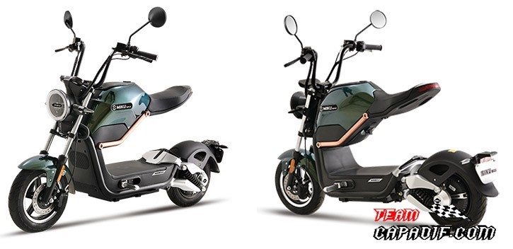 Scooter électrique Miku Max homologué route Motor BOSCH / 20Ah Scooter électrique Miku Max homologué route Motor BOSCH / 20Ah